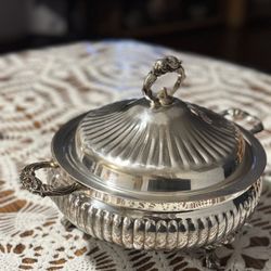 Vintage Leonard Silverplate Serving Dish