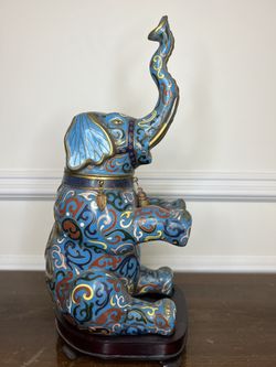 Antique Cloisonné elephant