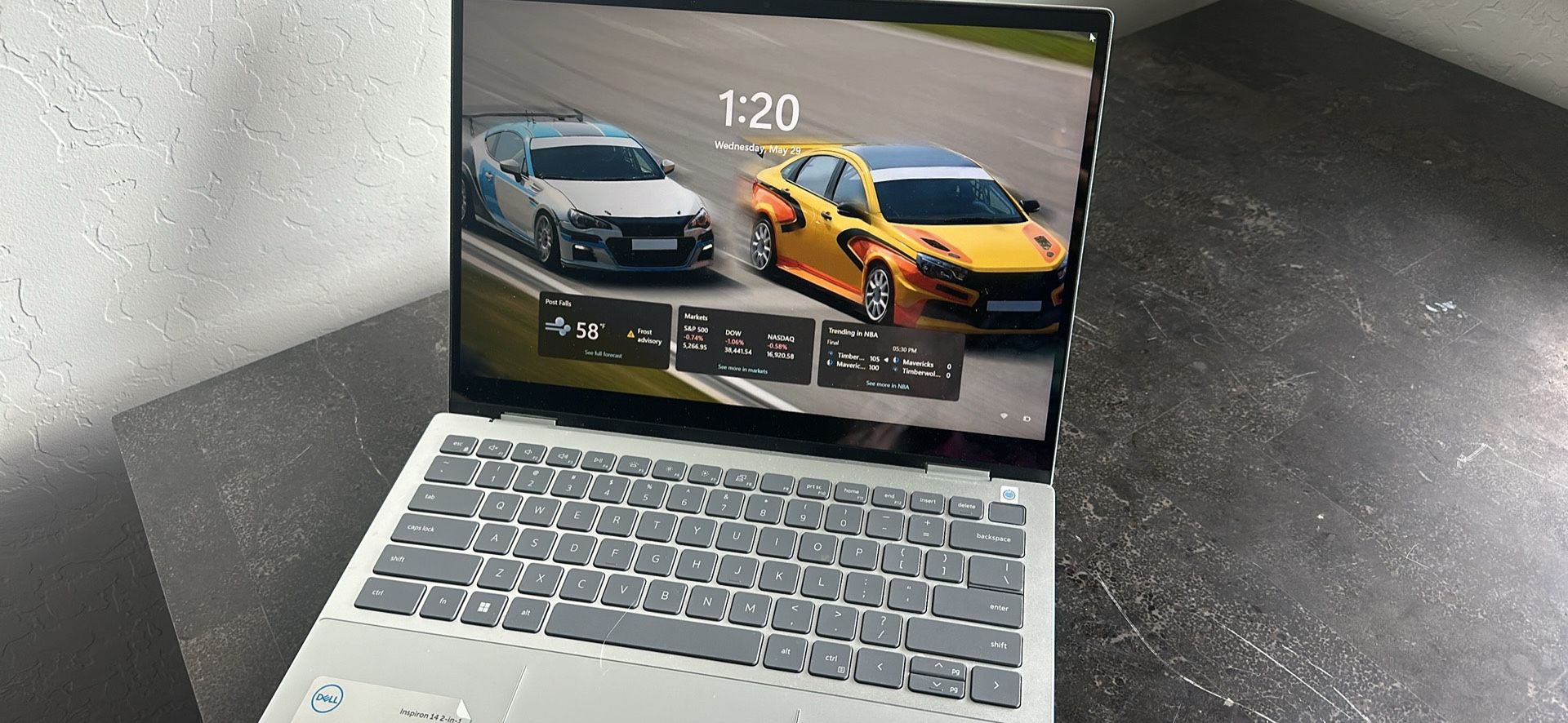 Dell Inspiron 2-1 Touch screen 12th Gen laptop