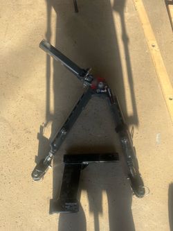 Flat towing bar