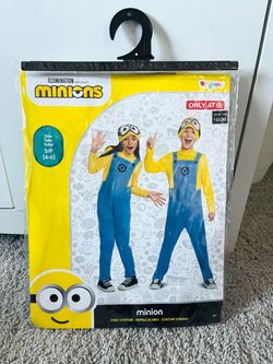 Minion costume size small 4-6