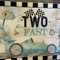 Two Fast Birthday Supplies 