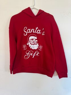 SHEIN Santa's Gift Christmas Hoodie Size S