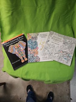 Adult Coloring Books all Three Book Together 