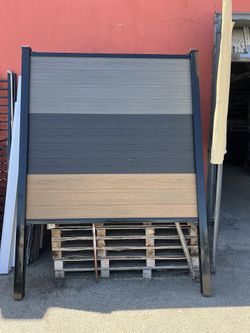Composite Wood Fencing On Sale, Premium Quality With Different Color