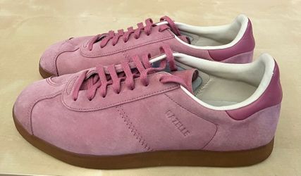 Adidas Gazelle Pink Suede Low-Top Sneakers