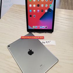 Apple IPad Pro 9.7" Tablet - $1 DOWN TODAY, NO CREDIT NEEDED