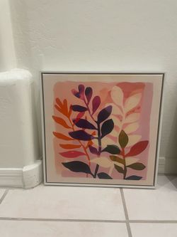 Framed Abstract Lead Art $ 10