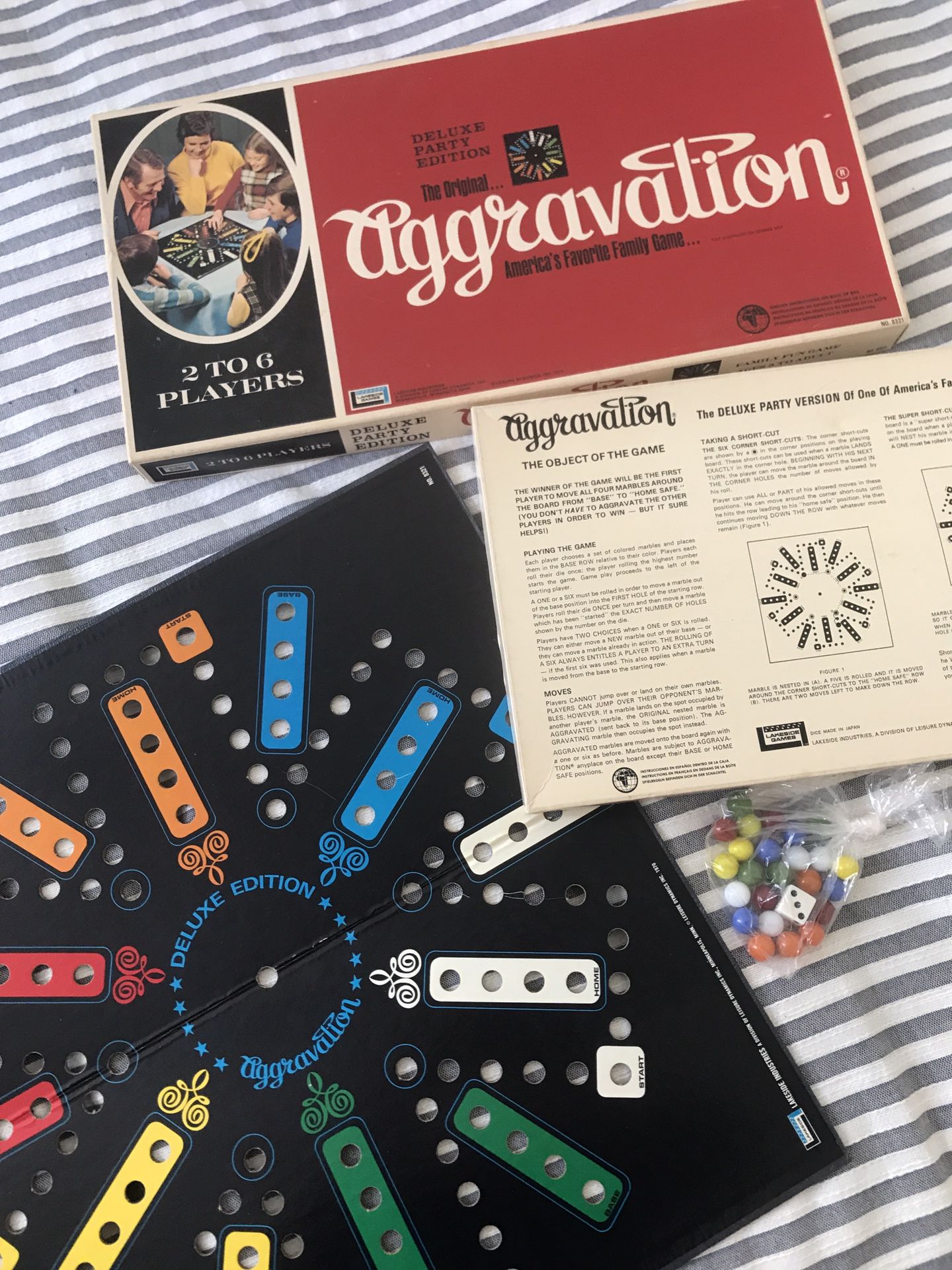 Aggravation board game 1972 edition