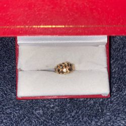 Gold Nugget Ring 