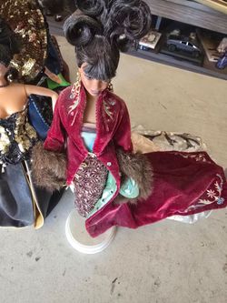 Collectible barbies some have boxes