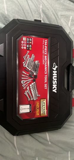 New Husky 194-Piece Mechanics Tool Set