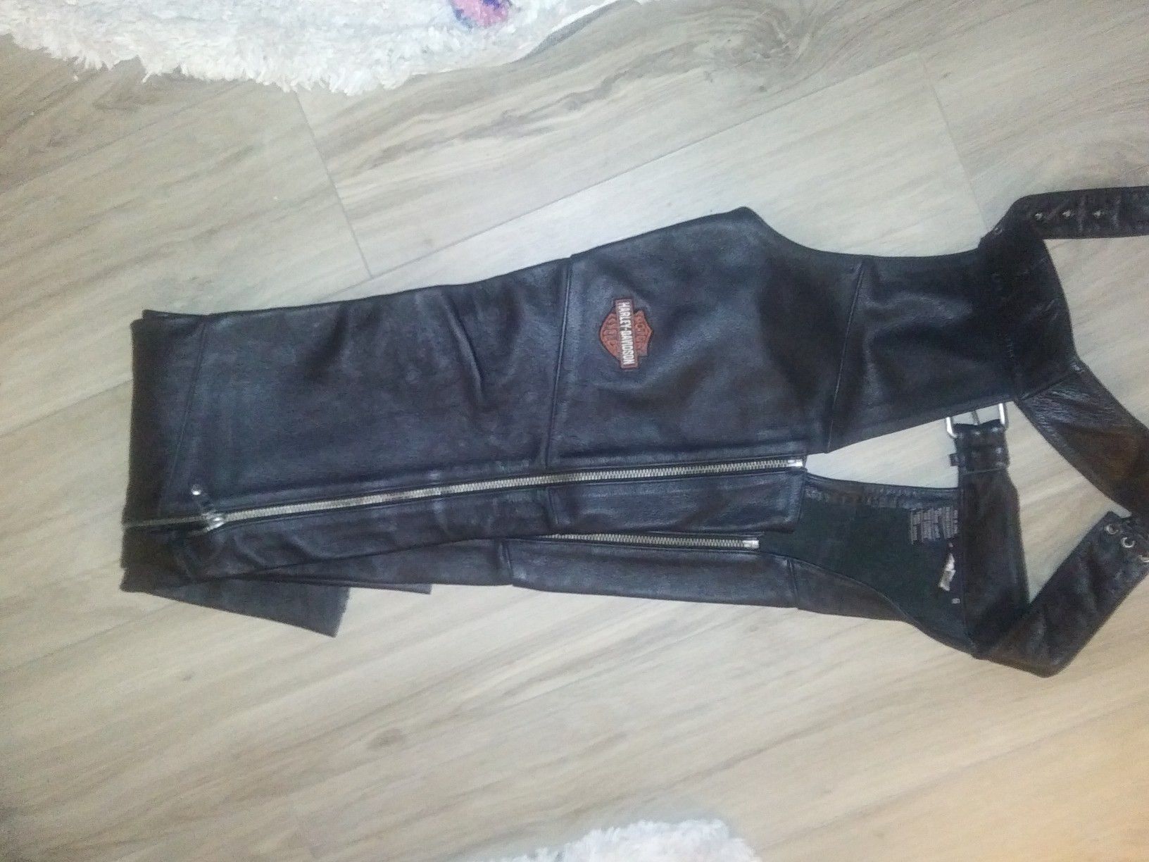 Harley Davidson chaps Great condition Size small