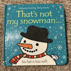 That’s Not My Snowman Book 
