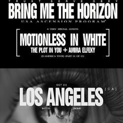 Bring Me The Horizon Tickets- Los Angeles, Intuit Dome- Oct 3, 2025