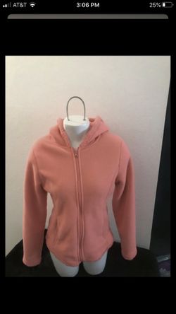 Girl’s Orange Sweater Jacket