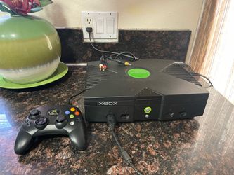 Original Xbox with controller