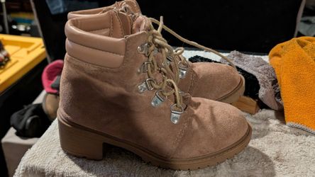 Tan Brown Boots Girls Size 13