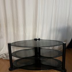 Glass TV Stand