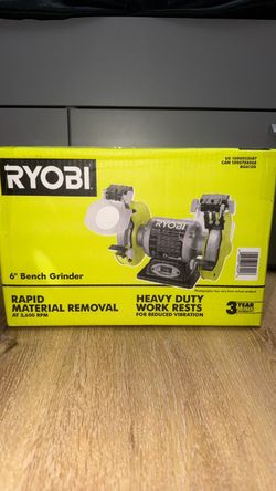 RYOBI: 6” Bench Grinder