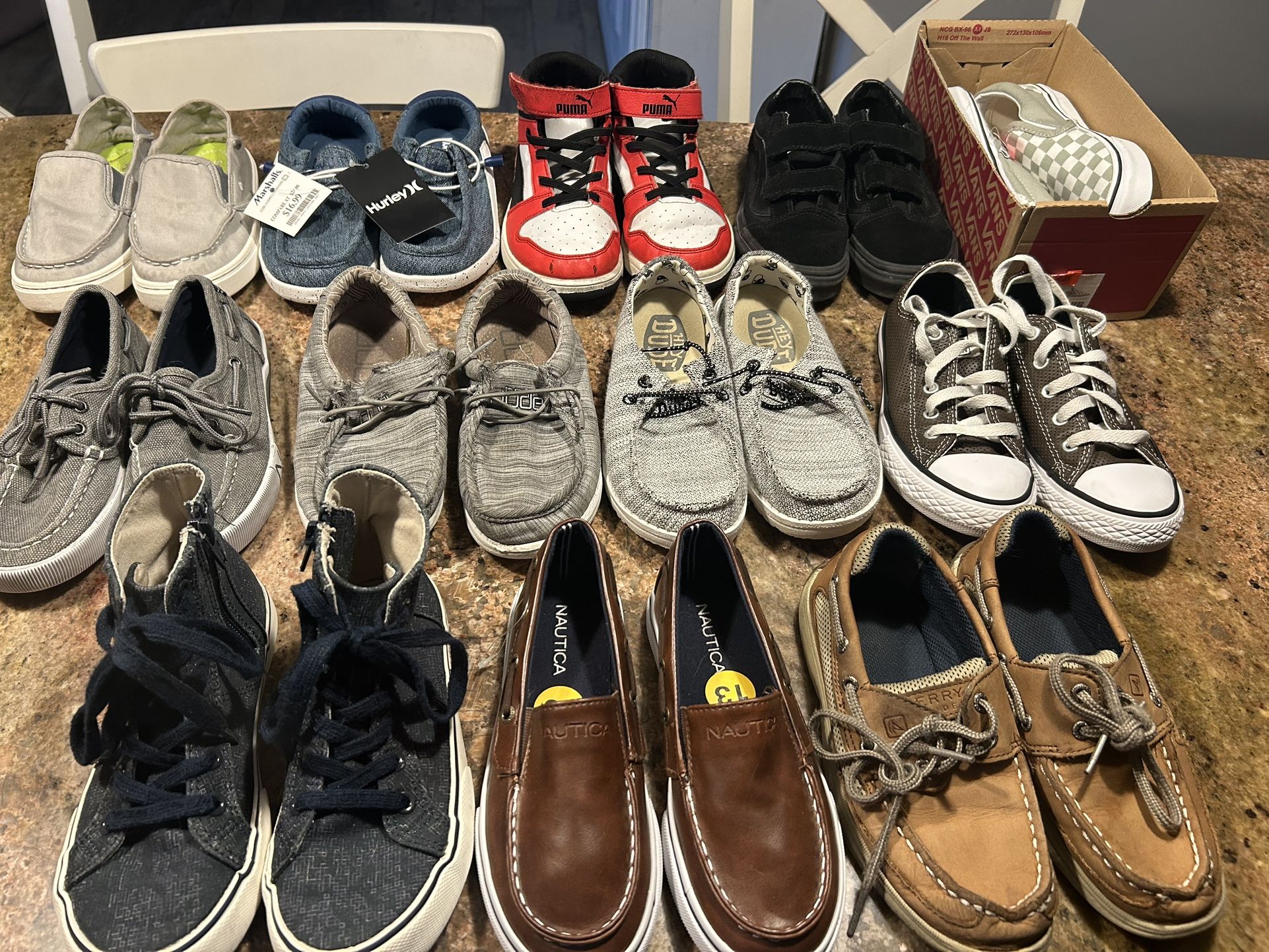 Boys Shoe Lot Size 13 &1.5