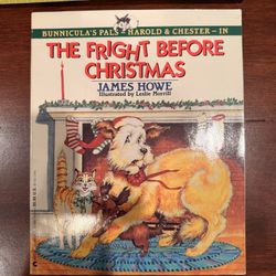 The Fright Before Christmas (Bunnicula and Friends) Book by James Howe 