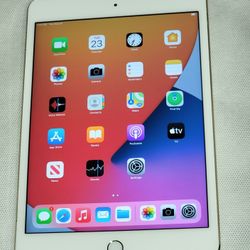 EXCELLENT CONDITION WHITE APPLE iPad MINI 4 128GB LOW PRICE