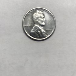 1943 D - Lincoln "Rare Steel" Wheat Penny.