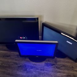 TV screens And Monitors Working Used 