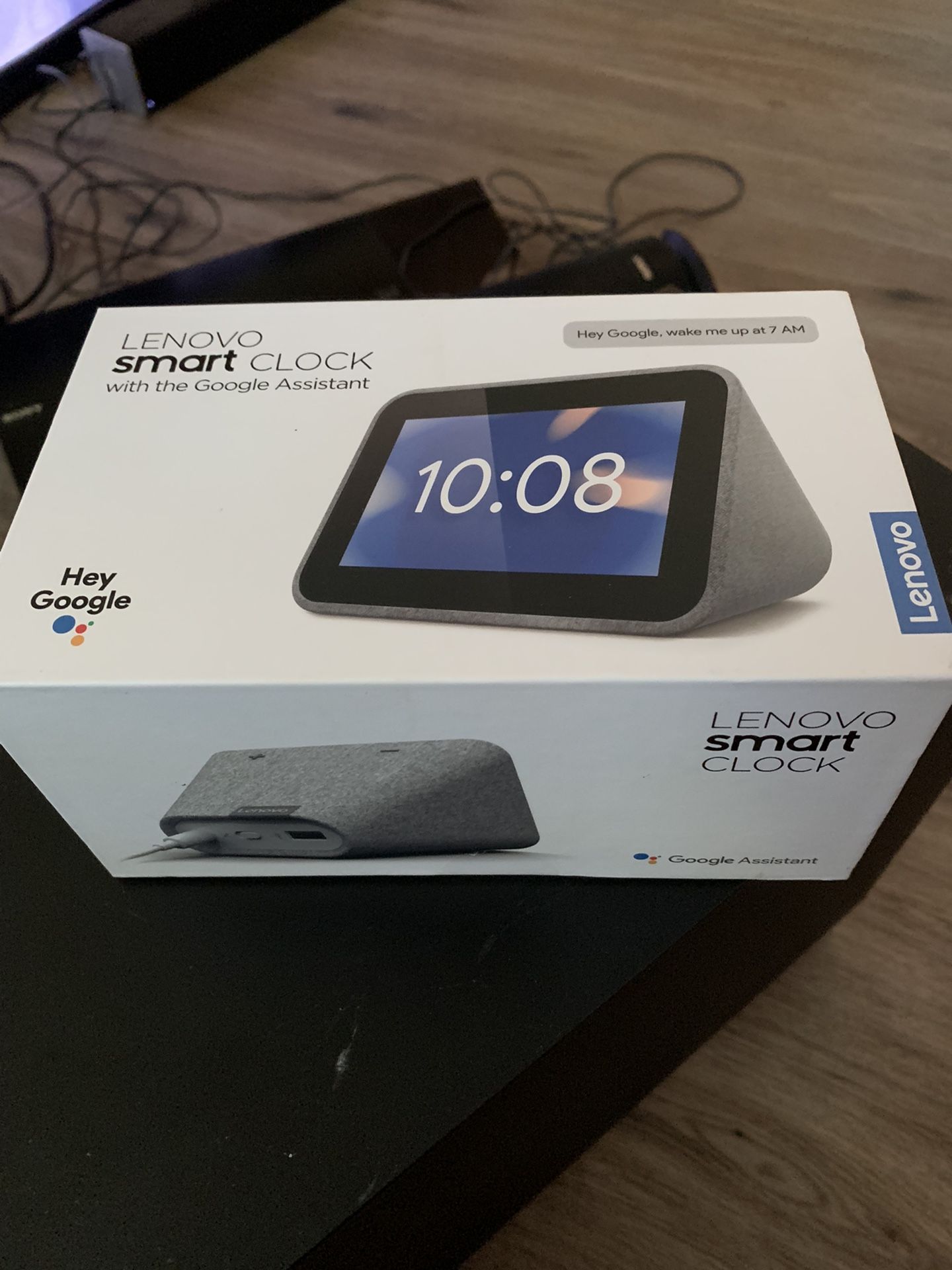 Lenovo Smart Clock w/Wifi Google Assistant