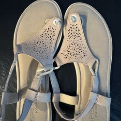 Women’s Sperry Top - sided Sandals, Tan Color, size 8