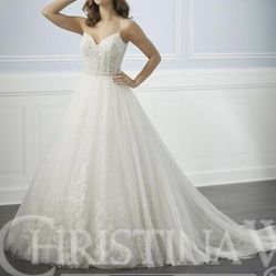 Christina Wu 15707 Open Back Bridal Dress