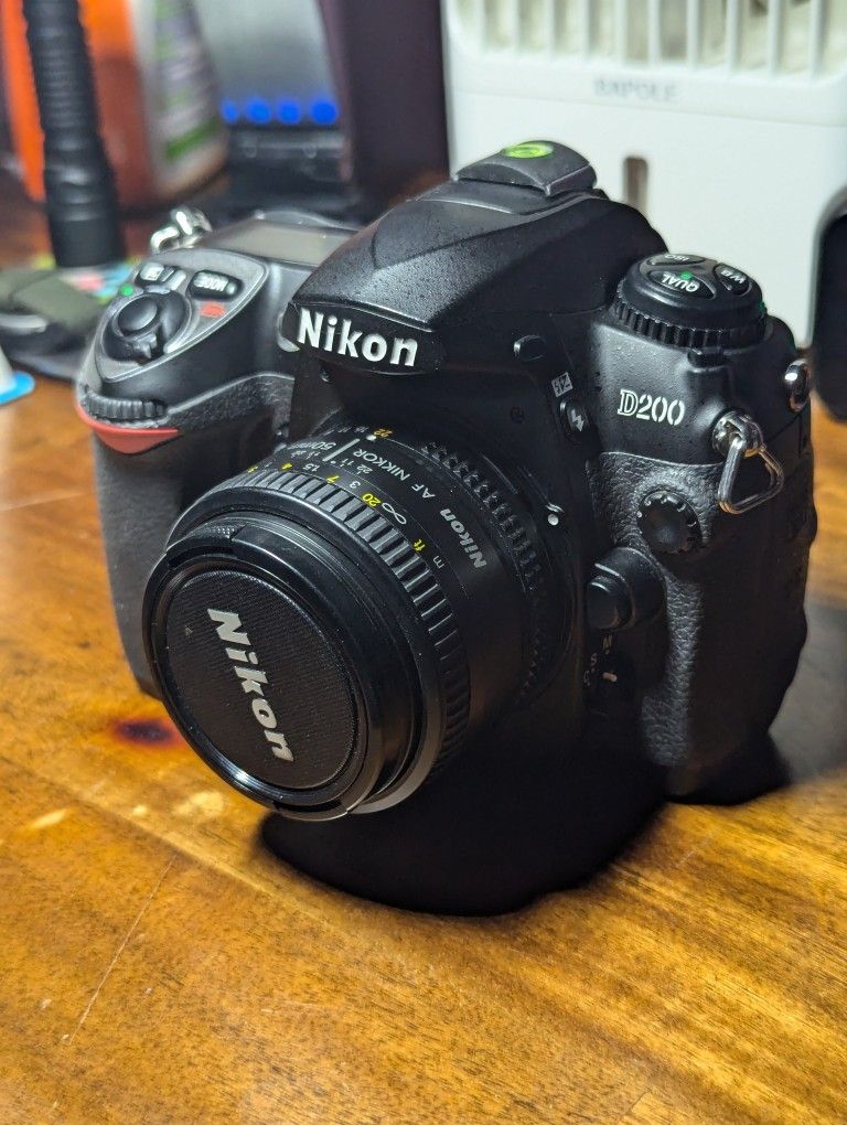 Nikon D200 and 50mm 1.8D Lens Infrared Converted 850nm