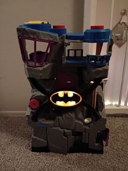 Batman hideout with light