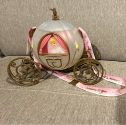 Disney Parks Cinderella 70th Anniversary Wedding Coach Popcorn Bucket