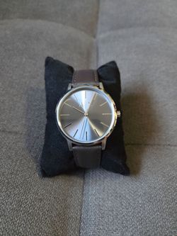 Armani Exchange Brown Leather Watch