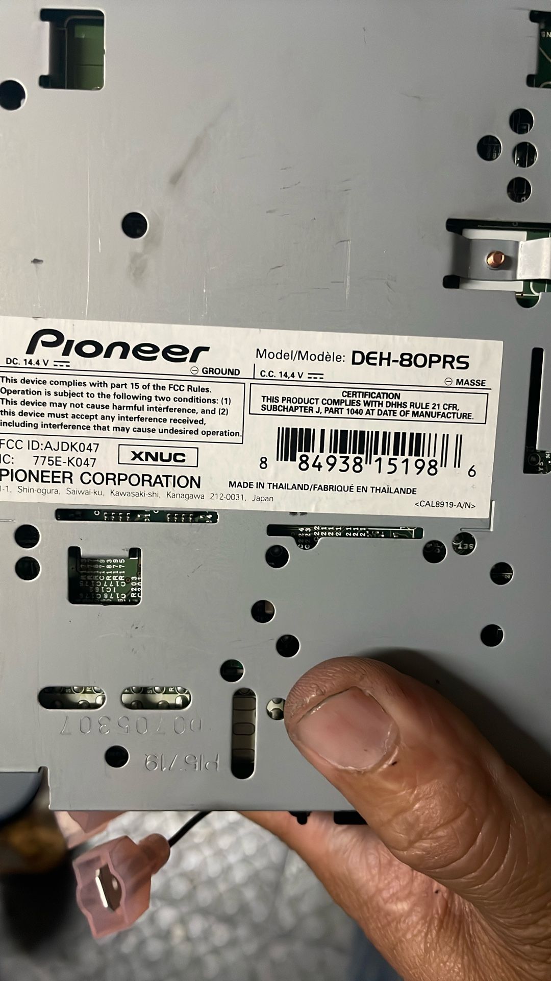 Pioneer DEH-80PRS