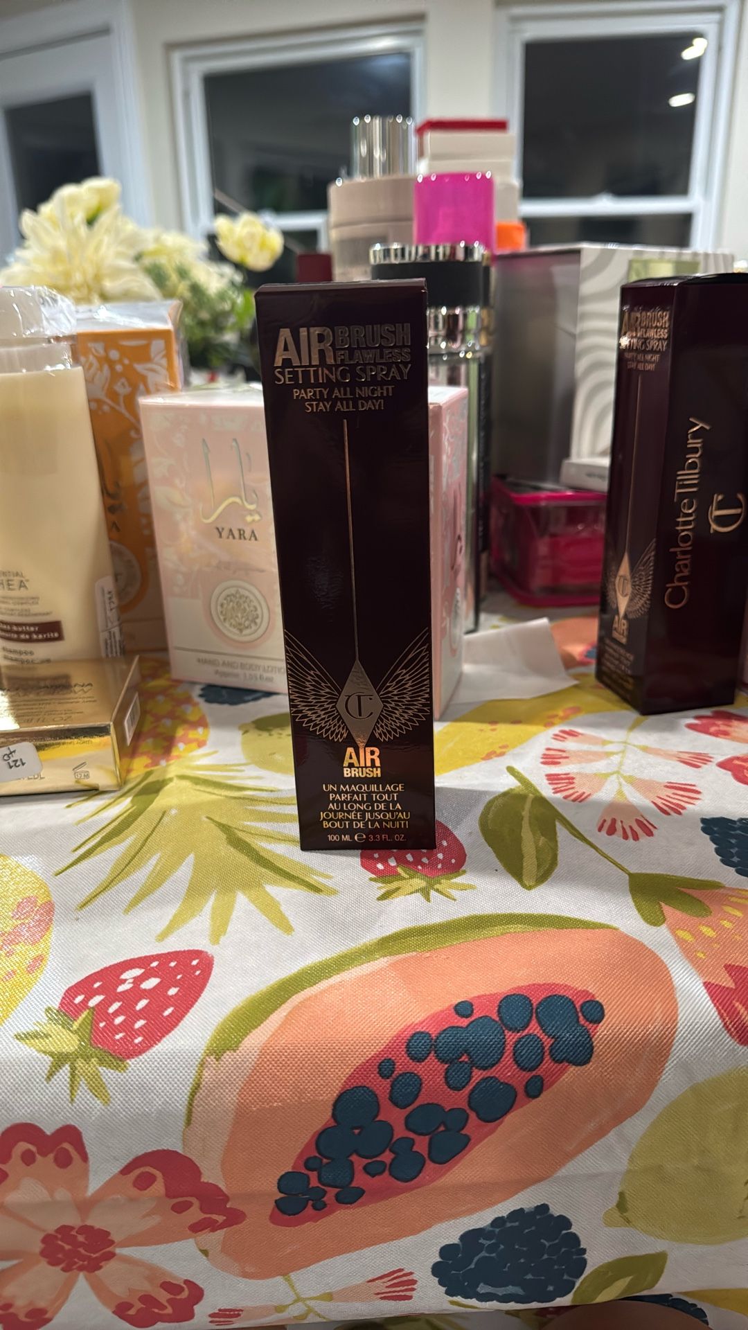 Air brush Setting spray