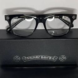 Luxury Chrome Glasses Blue Light includes logo