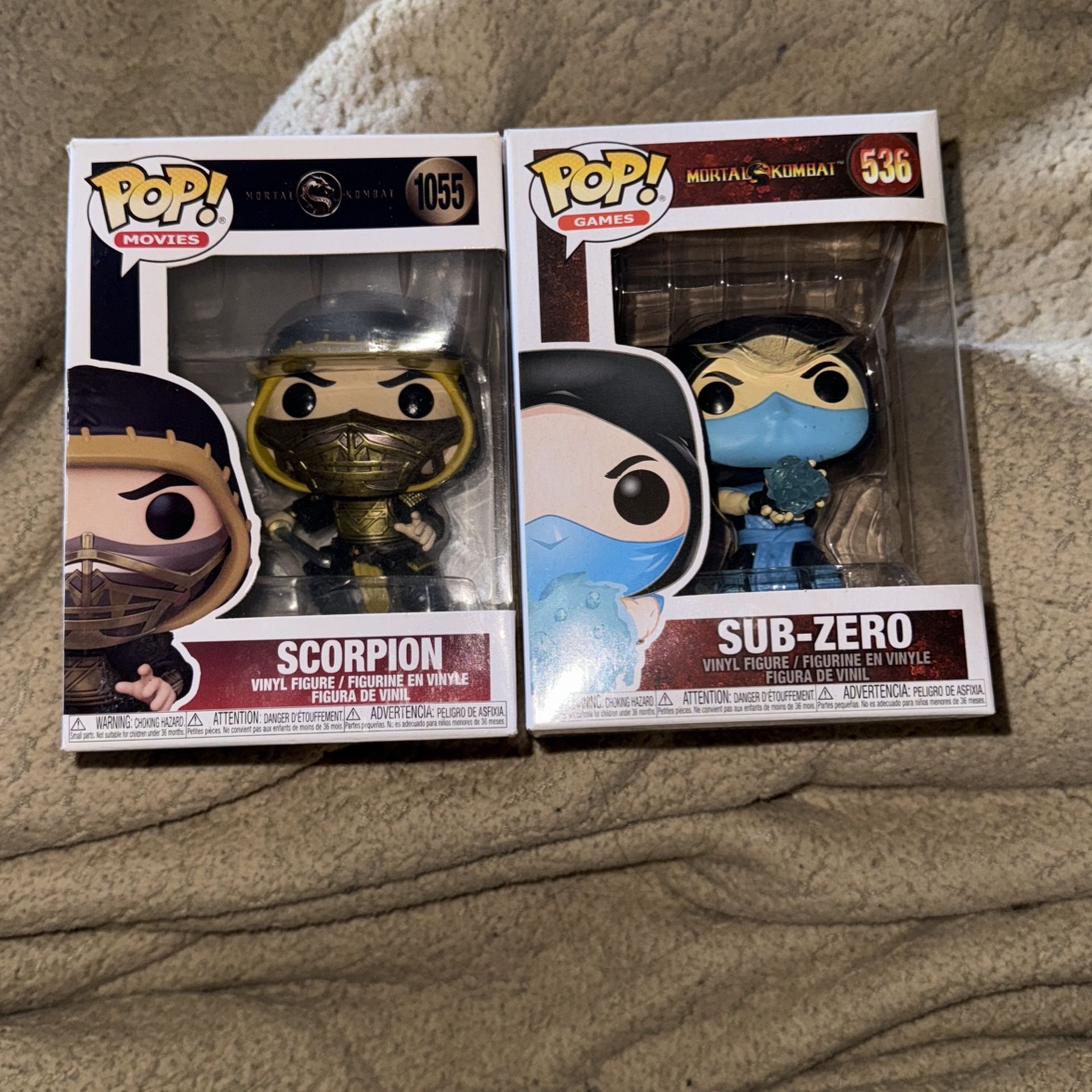 Mortal Kombat Funkos