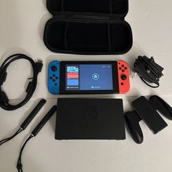 Nintendo Switch Complete Set + Extras
