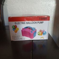 electrical ballons pump