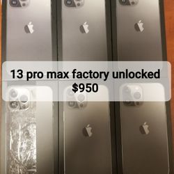 iPhone 13 Pro Max Factory unlocked 