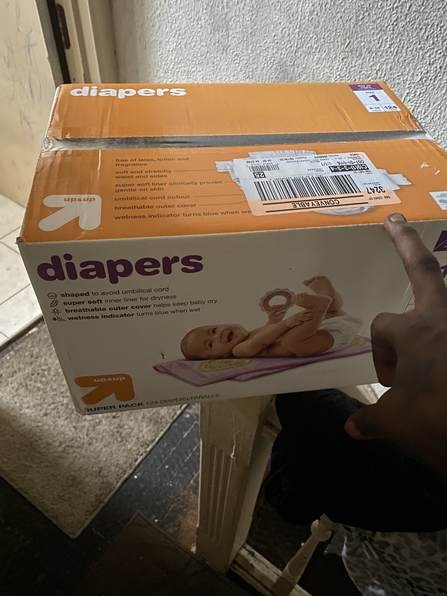 Super Size Size 1 Diapers