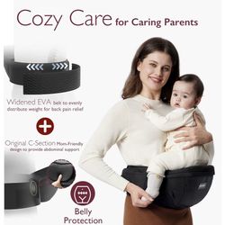 Momcozy Hip Seat Baby Carrier 🌺