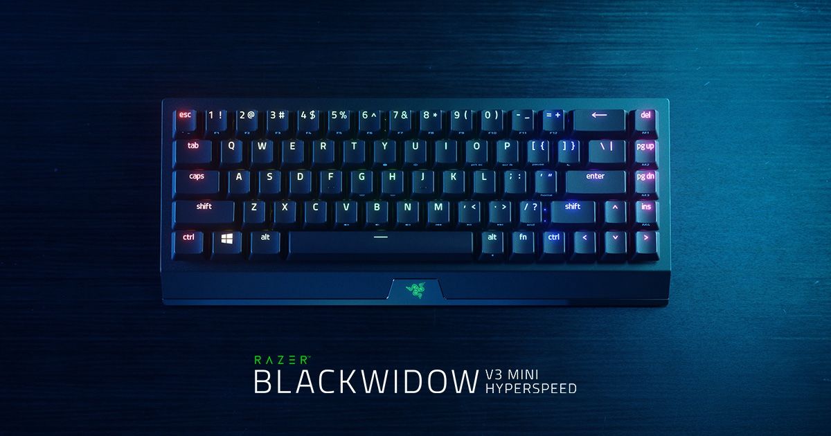 Razer Black Window V3 Mini Keyboard