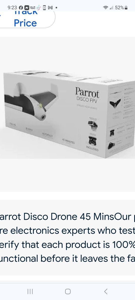 Parrot DISCO FPV Drone
