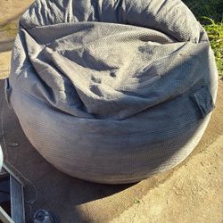 Free!!! Beanbag That Has A Full Size Mattress Inside Of It. 