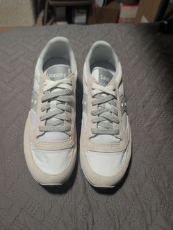 Saucony jazz original white/grey/beige