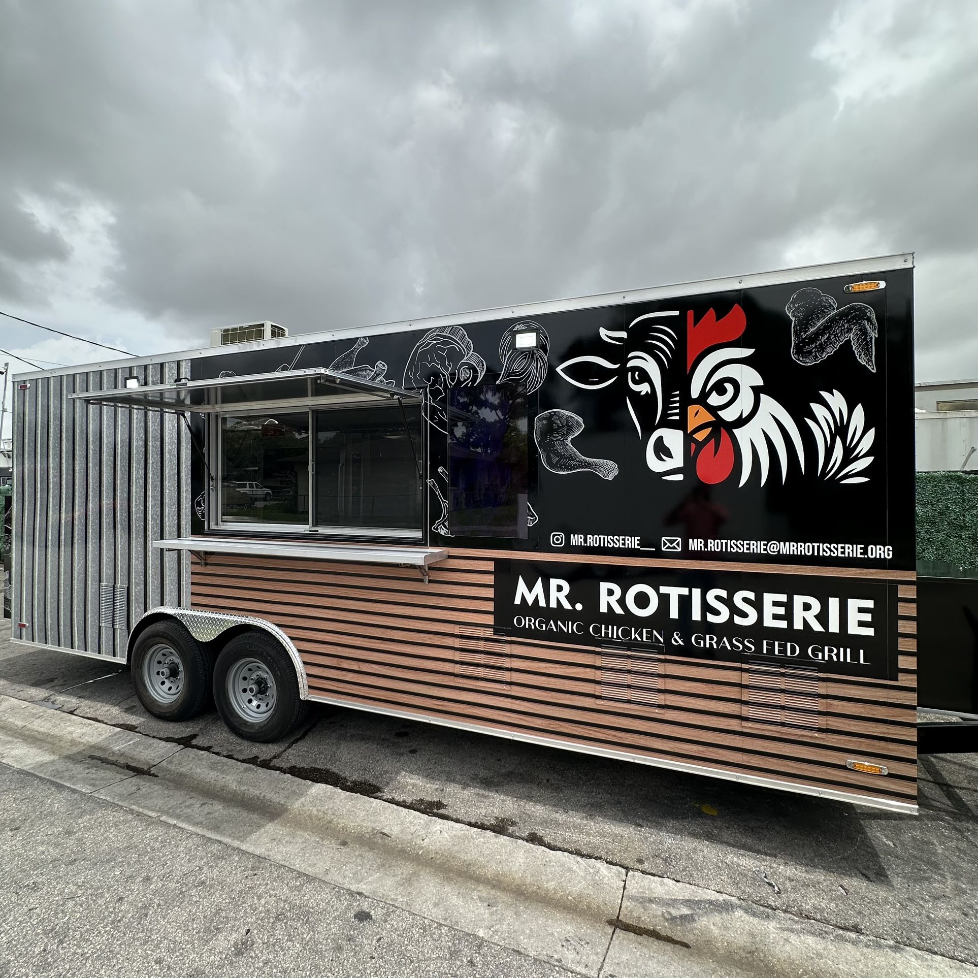 Rotisserie Chicken Food Trailer / Food Truck